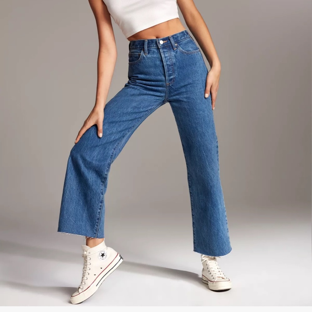 Aritzia Denim Forum Farrah Wide Leg Jean (size 25)